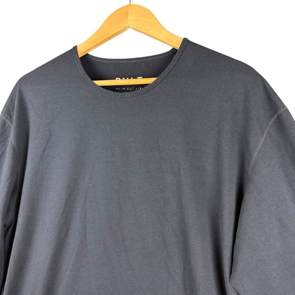 EUC BYLT Basics Drop Cut Navy Long Sleeve Lux Sz XL - Picture 2 of 8